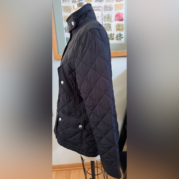 Ralph Lauren Quilted Black Barn Jacket in EUC - Picture 4 of 10